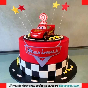 Torta cumpleaños Cars