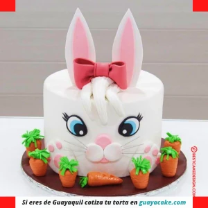 Torta de Conejo para niña