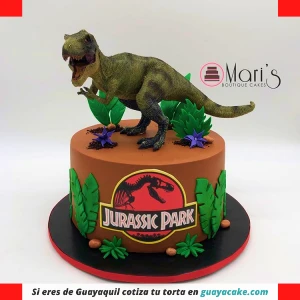 Torta de Dinosaurios jurassic world