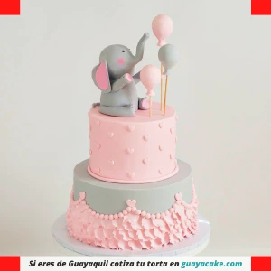 Torta de Elefante para baby shower