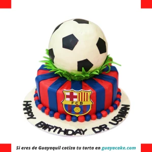 Torta de Fútbol barcelona