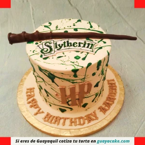 Torta de Harry Potter slytherin