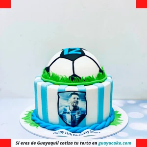 Torta de Argentina Messi