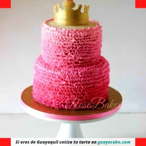 Torta de Princesas en crema