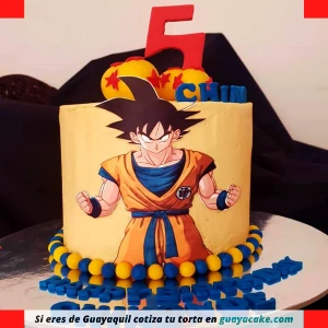 Torta de cumpleaños de Goku