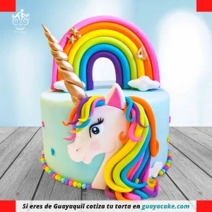 Torta de cumpleaños de Unicornio
