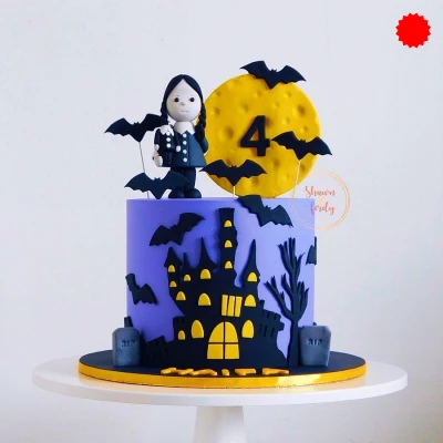 Addams family cake