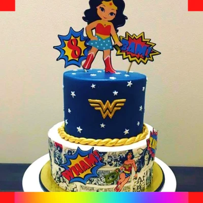 Avengers cake for girls