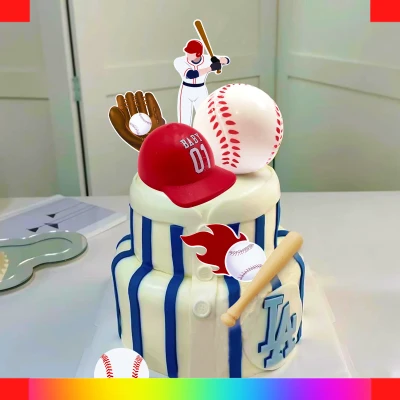 Baseball cake for boys