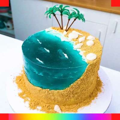 Beach cakes