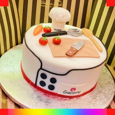 Chef birthday cake