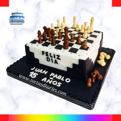Chess cake for boys