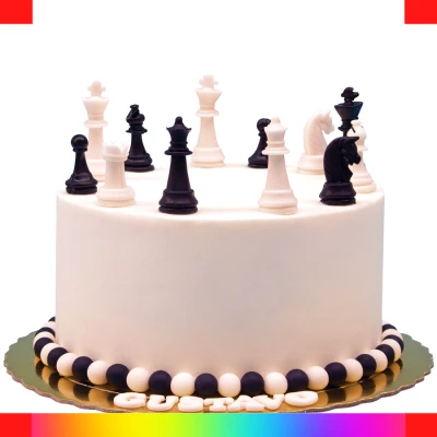 Chess cake for girls