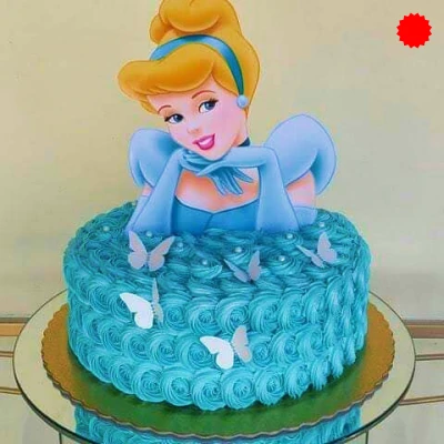 Cinderella doll cake