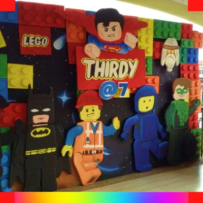 Decoración de Lego para fiestas