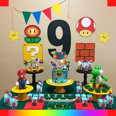 Decoración de Mario Bros para fiestas