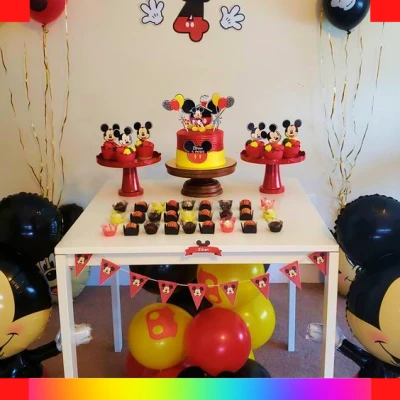 Decoración de Mickey Mouse para fiestas