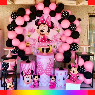 Decoración de Minnie para cumpleaños