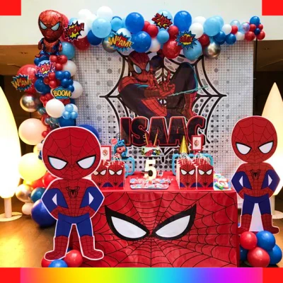 Decoración de Spiderman para fiestas