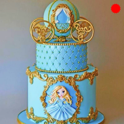 Disney Cinderella cake