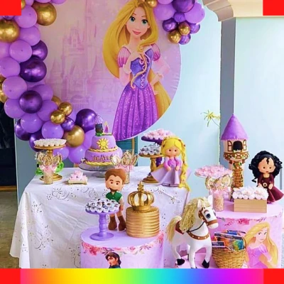 Fiesta temática de Rapunzel