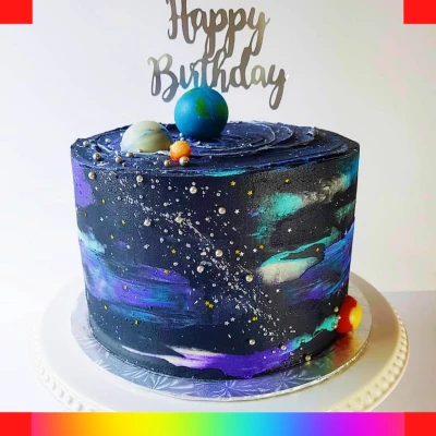 Galaxy cakes