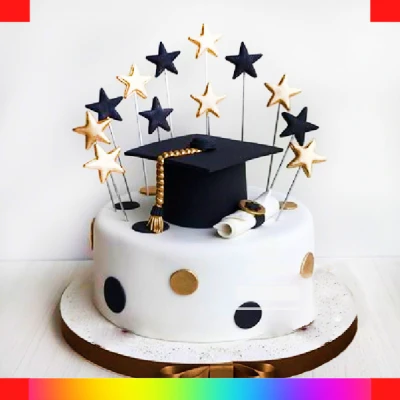 Graduation simple cake