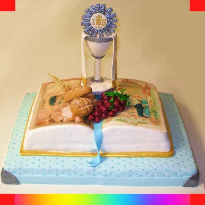 Holy communion cake