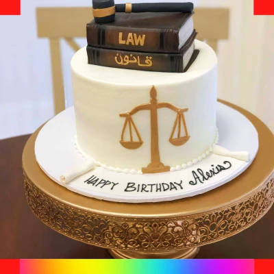 Law school cake