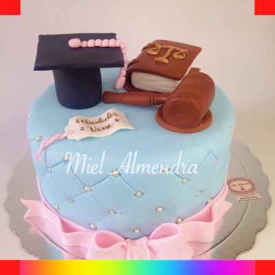 Lawyer cake for girls