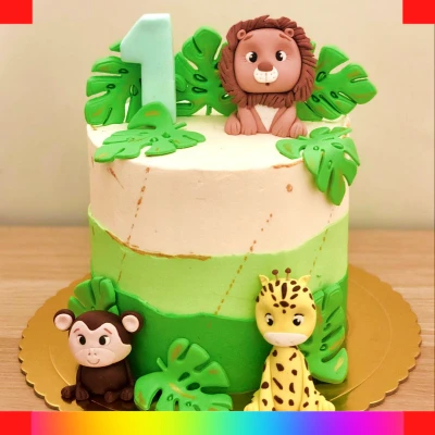 Lion cake for boys