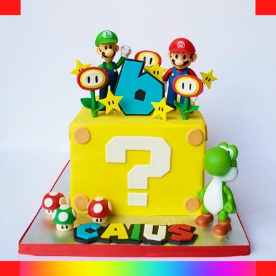 Mario Bros cakes