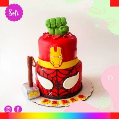 Marvel cakes