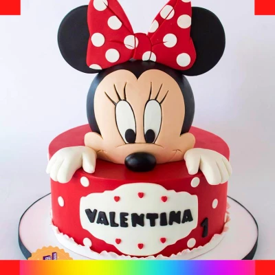 Mickey Mouse cake for girls