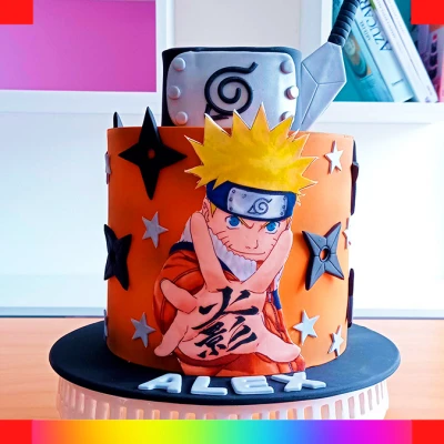 Naruto Birthday cake