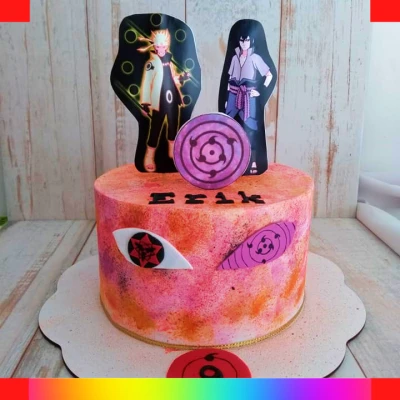 Naruto cake for girls