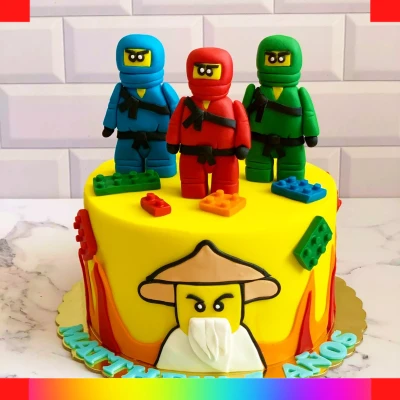 Ninjago cake for girls