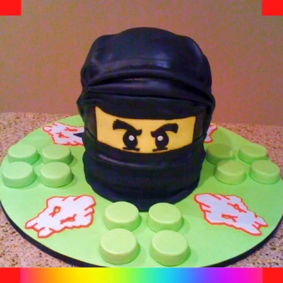 Ninjago cole cake