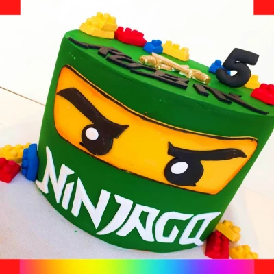 Ninjago green cake