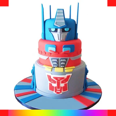 Optimus prime cake