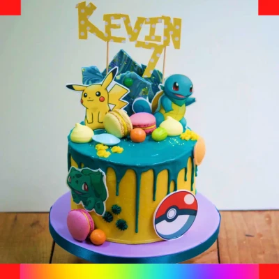 Pikachu cake for boys
