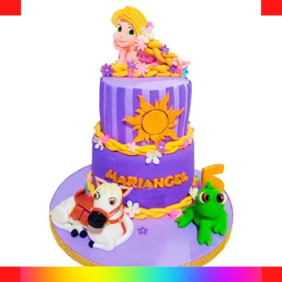 Rapunzel Doll cake