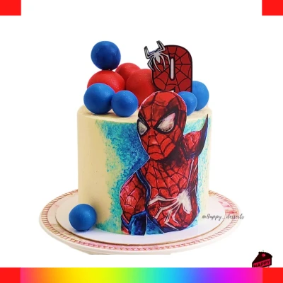 Spiderman cakes