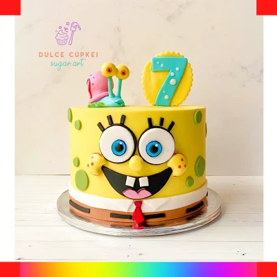 SpongeBob squarepants cake