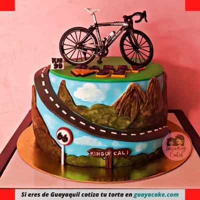 Torta de Bicicletas montañeras