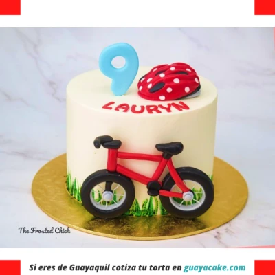 Torta de Bicicletas para niño