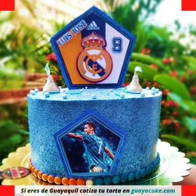 Pastel de cristiano Ronaldo Real Madrid