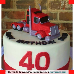 Torta de Camiones para adultos