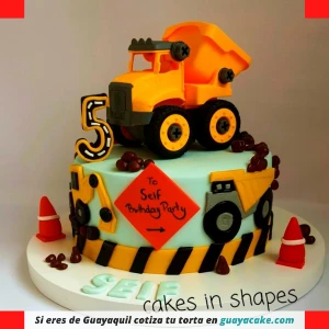 Torta de Camiones para niños