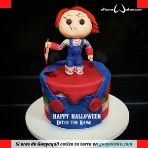 Torta de Chucky para niños